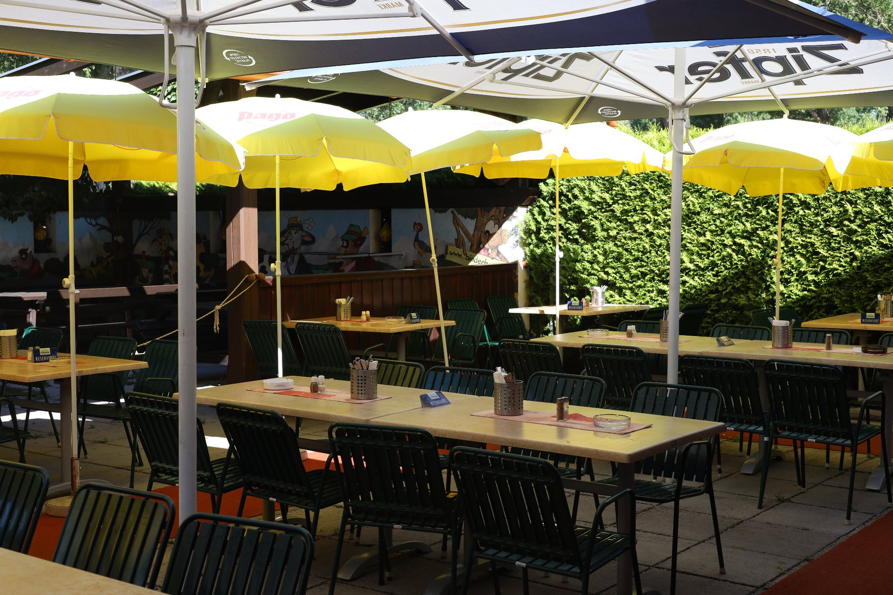 Gastgarten der wüdn Goaß